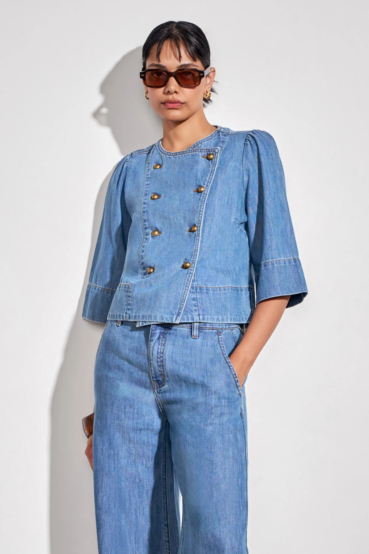 Plunge Jacket Denim
