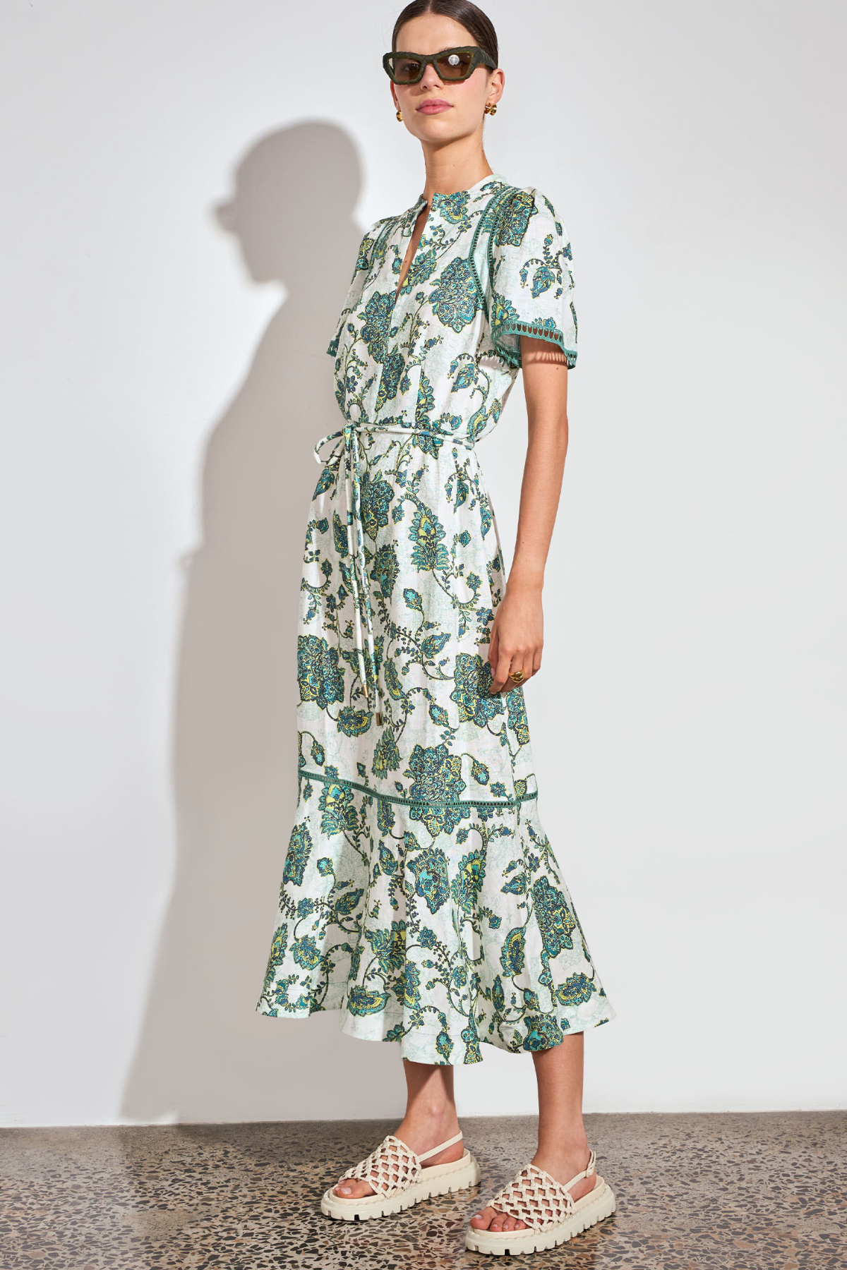 Poem Dress Garden Paisley
