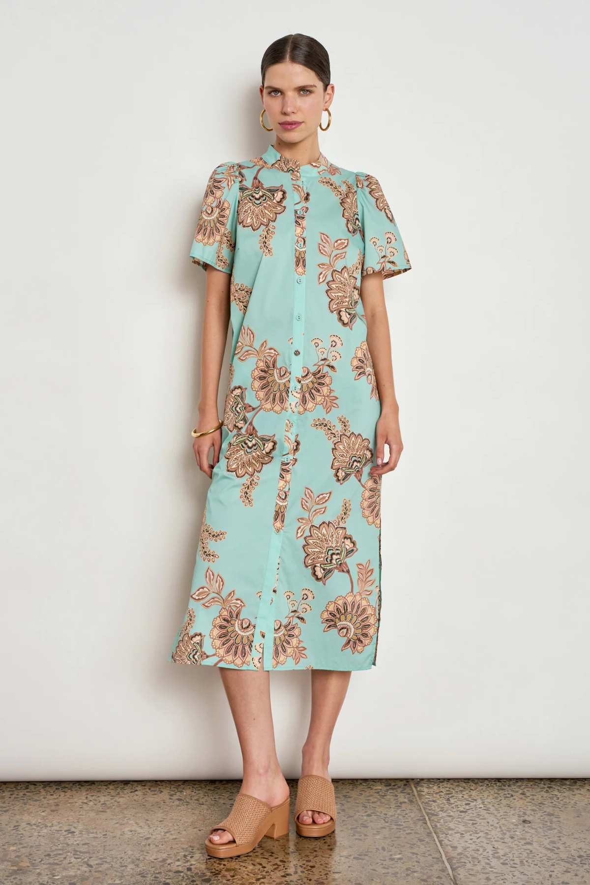 Quote Dress Mint