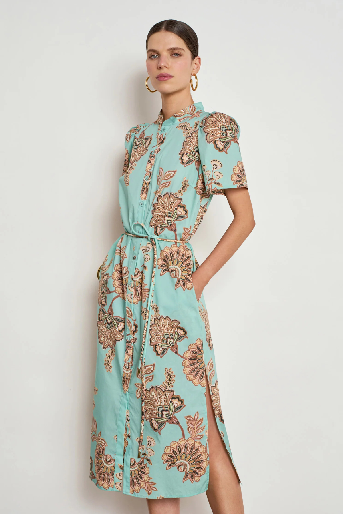 Quote Dress Mint