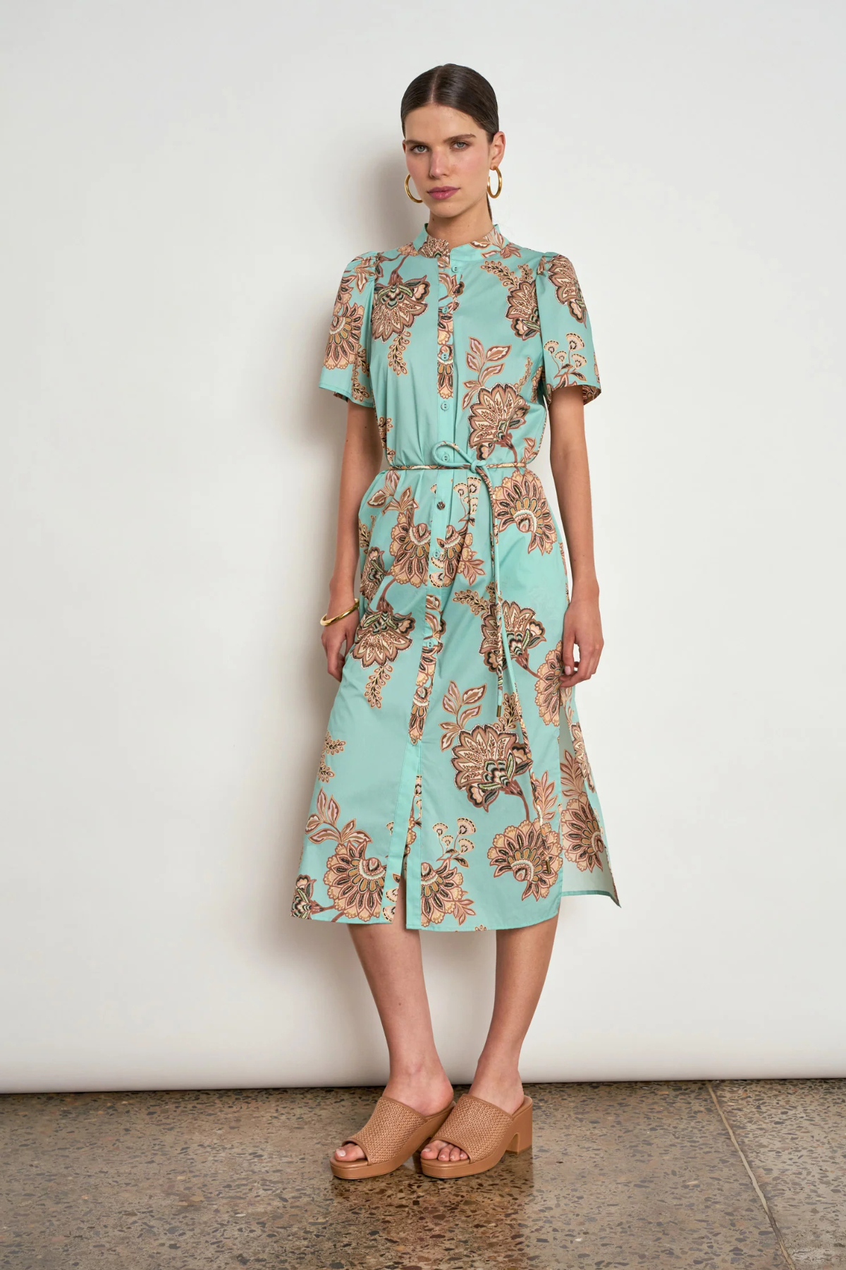 Quote Dress Mint