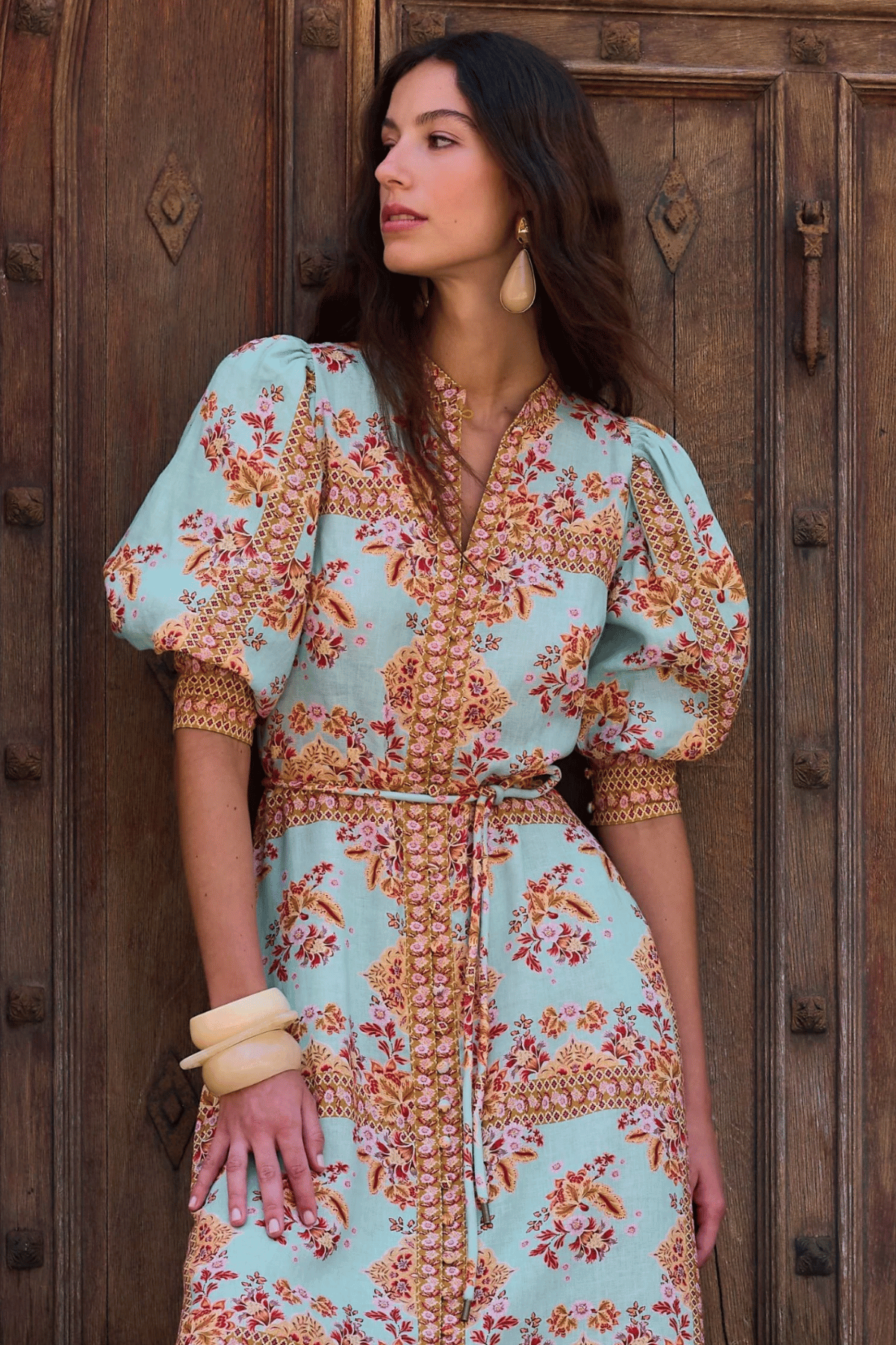 Envelop Dress Spring Glow