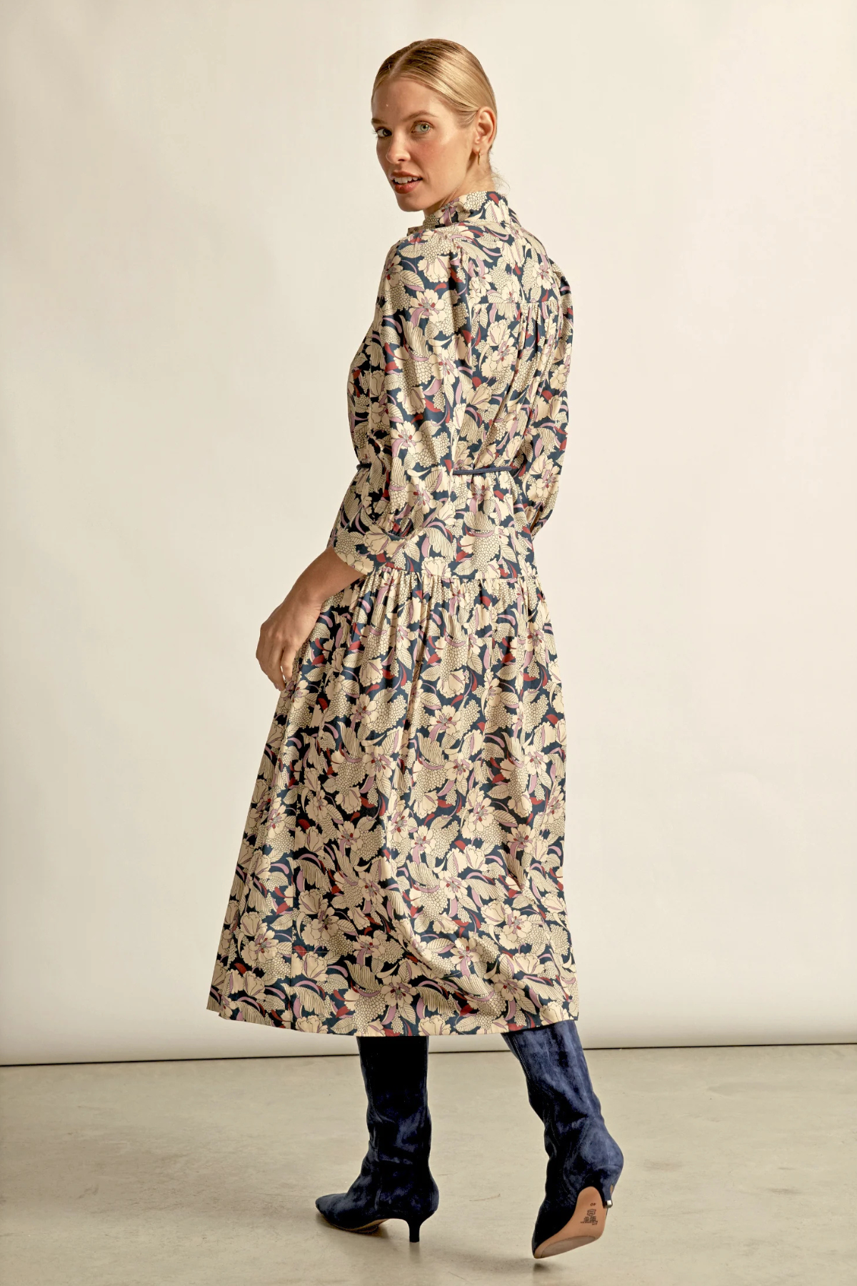 Reverie Dress Berry Garden