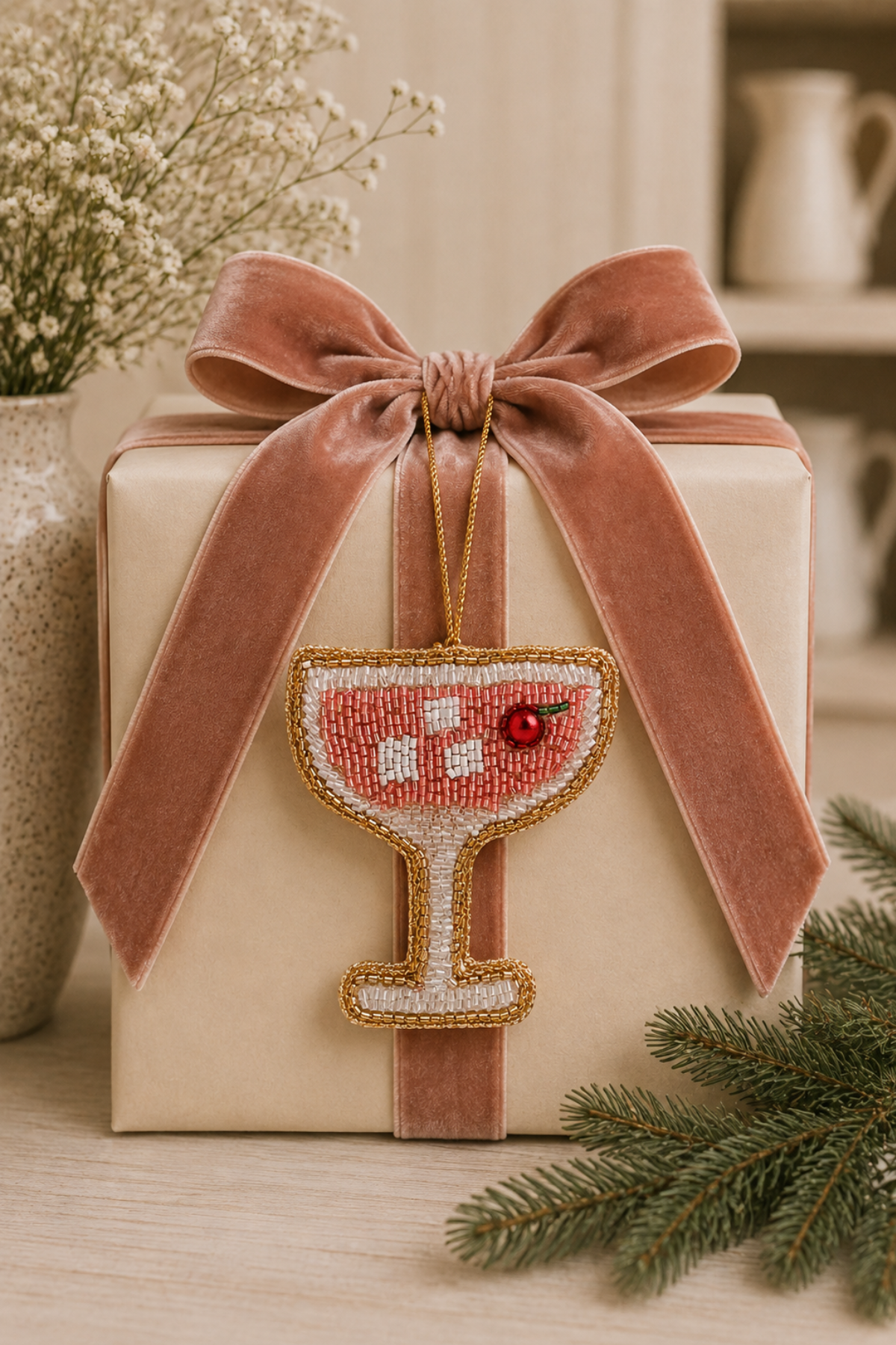 Cocktail Beaded Decoration