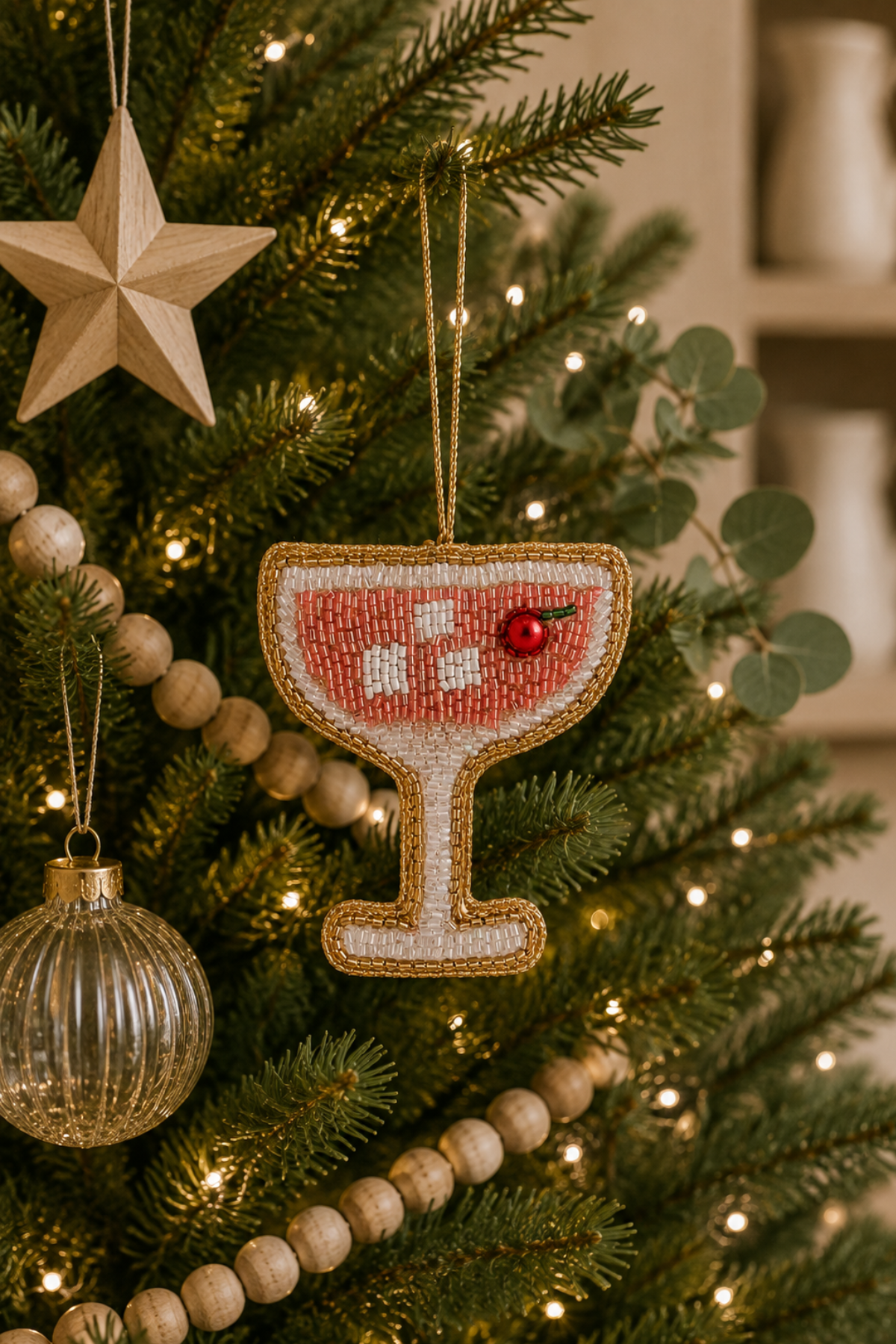 Cocktail Beaded Decoration