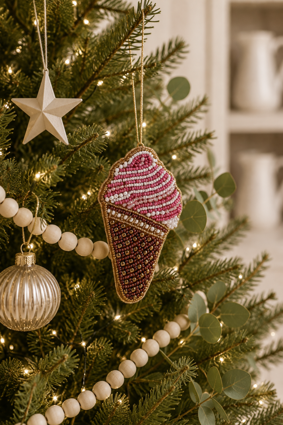 Sundae Beaded Decoration