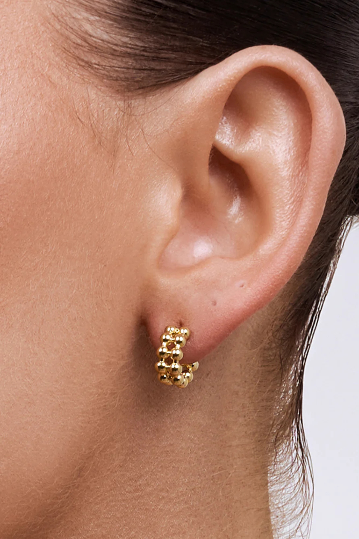 Holly Gold Earring