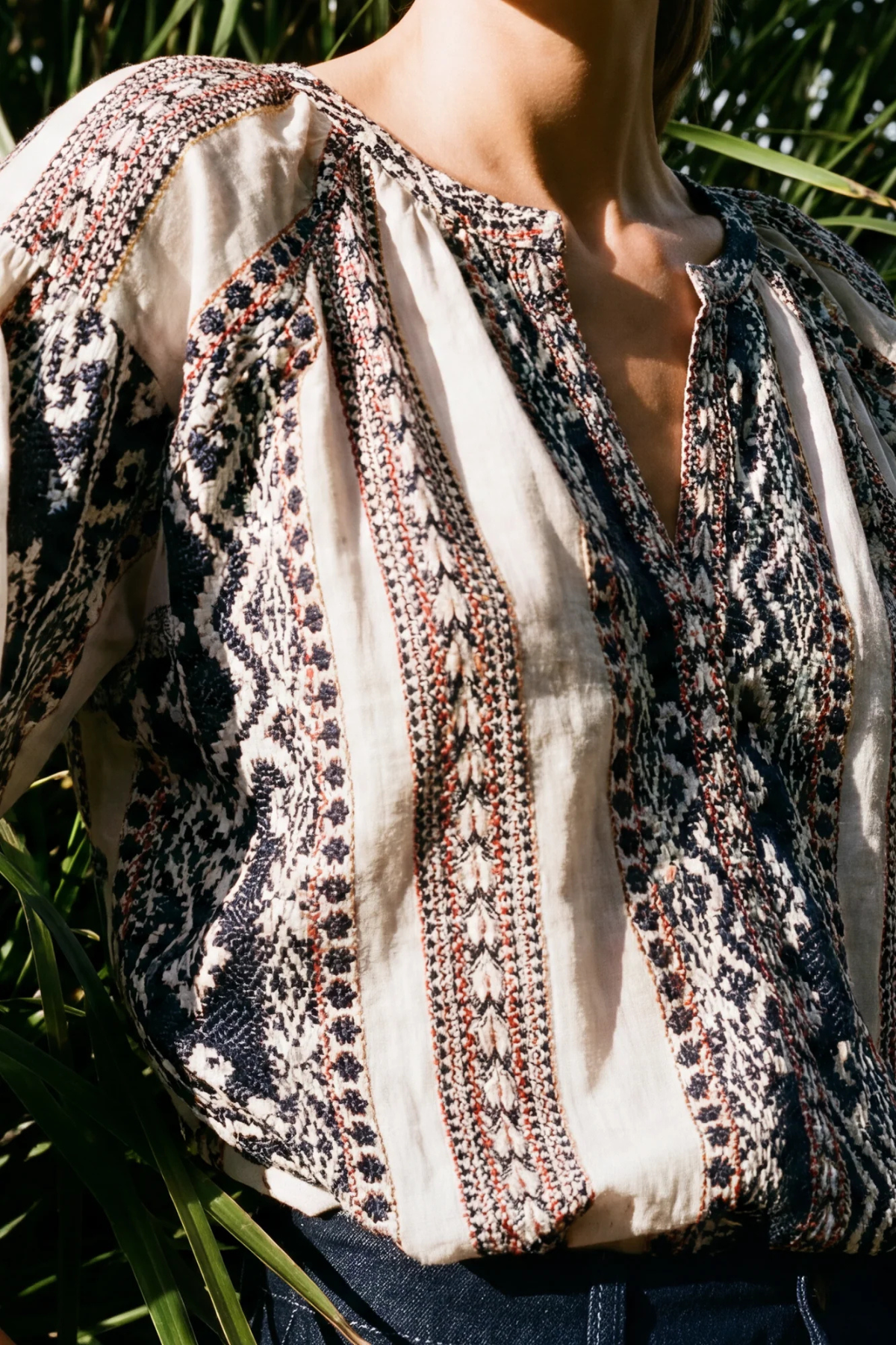 Twenty Cotton Fifteen Stripe Blouse