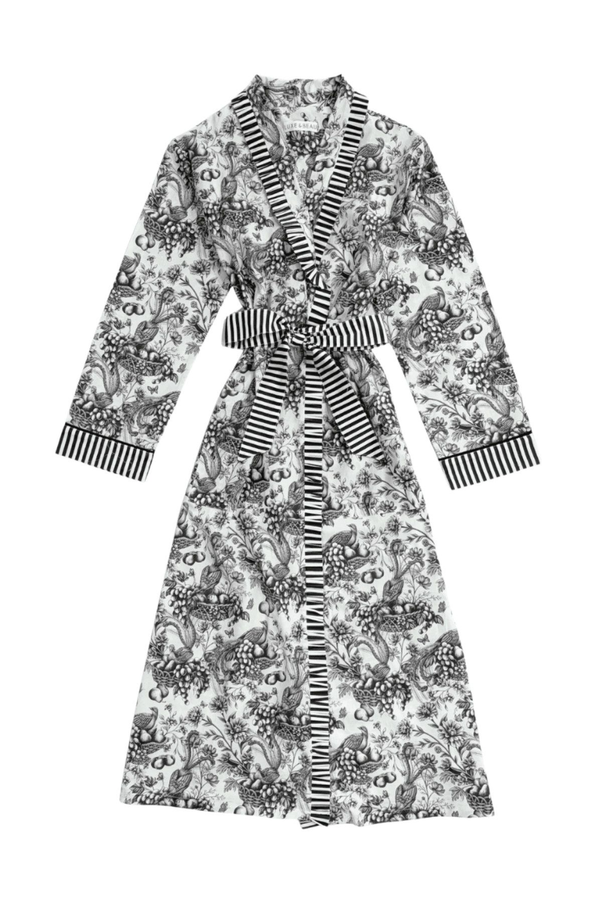 Black Toile Robe