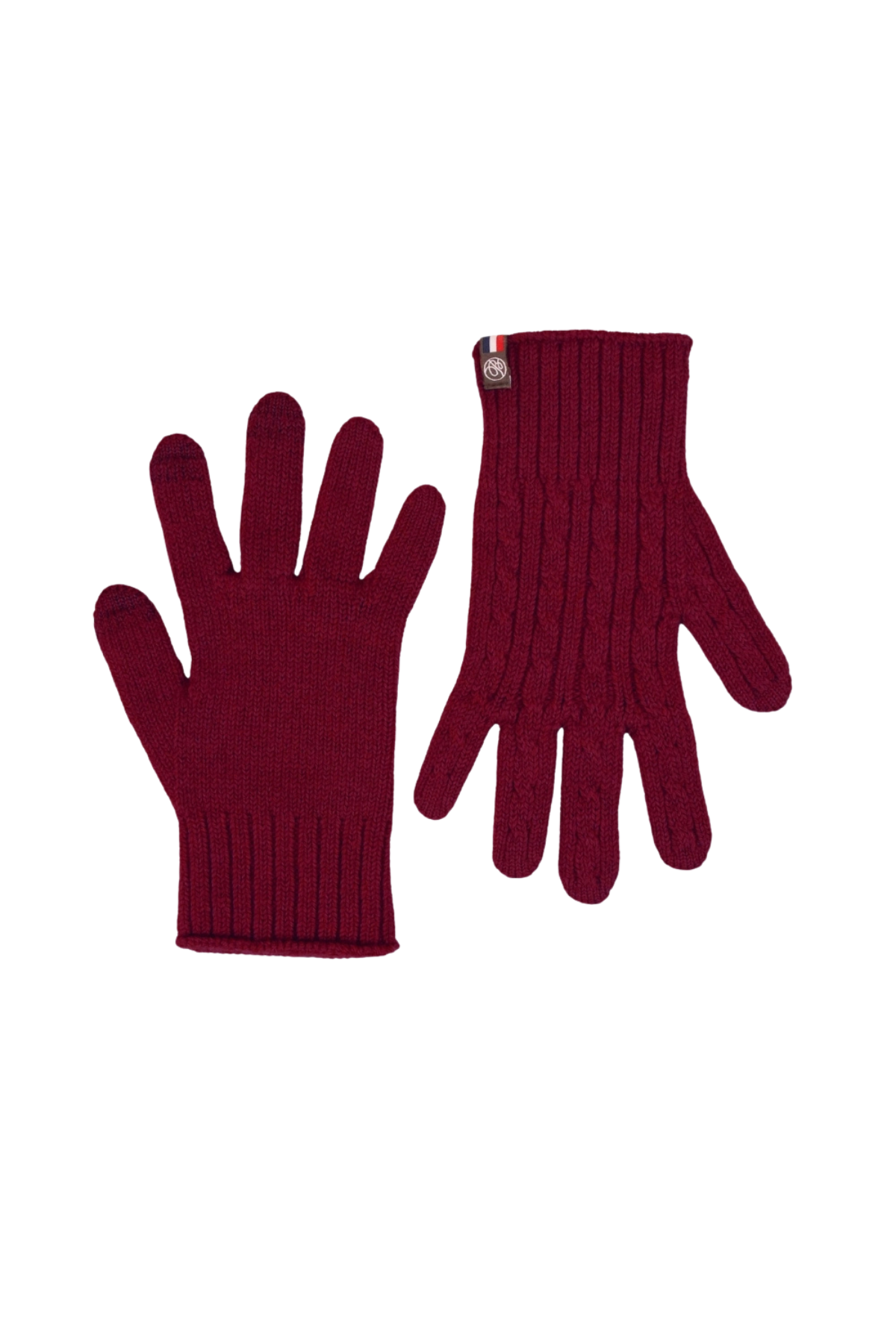 Daniella Wool Gloves Carmine