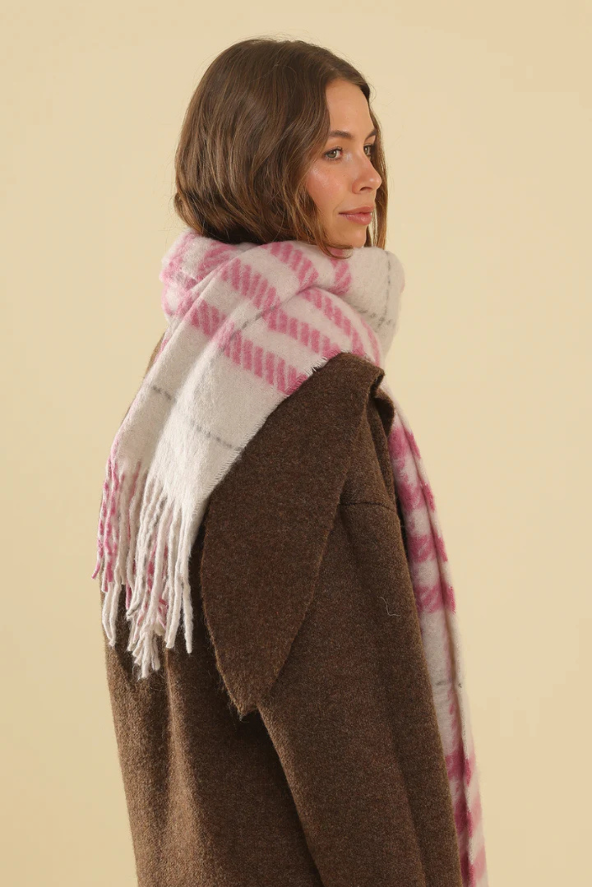 Hallie Scarf Pink