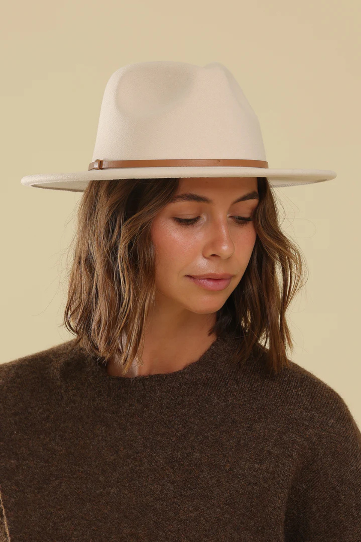 Jessie Fedora Beige
