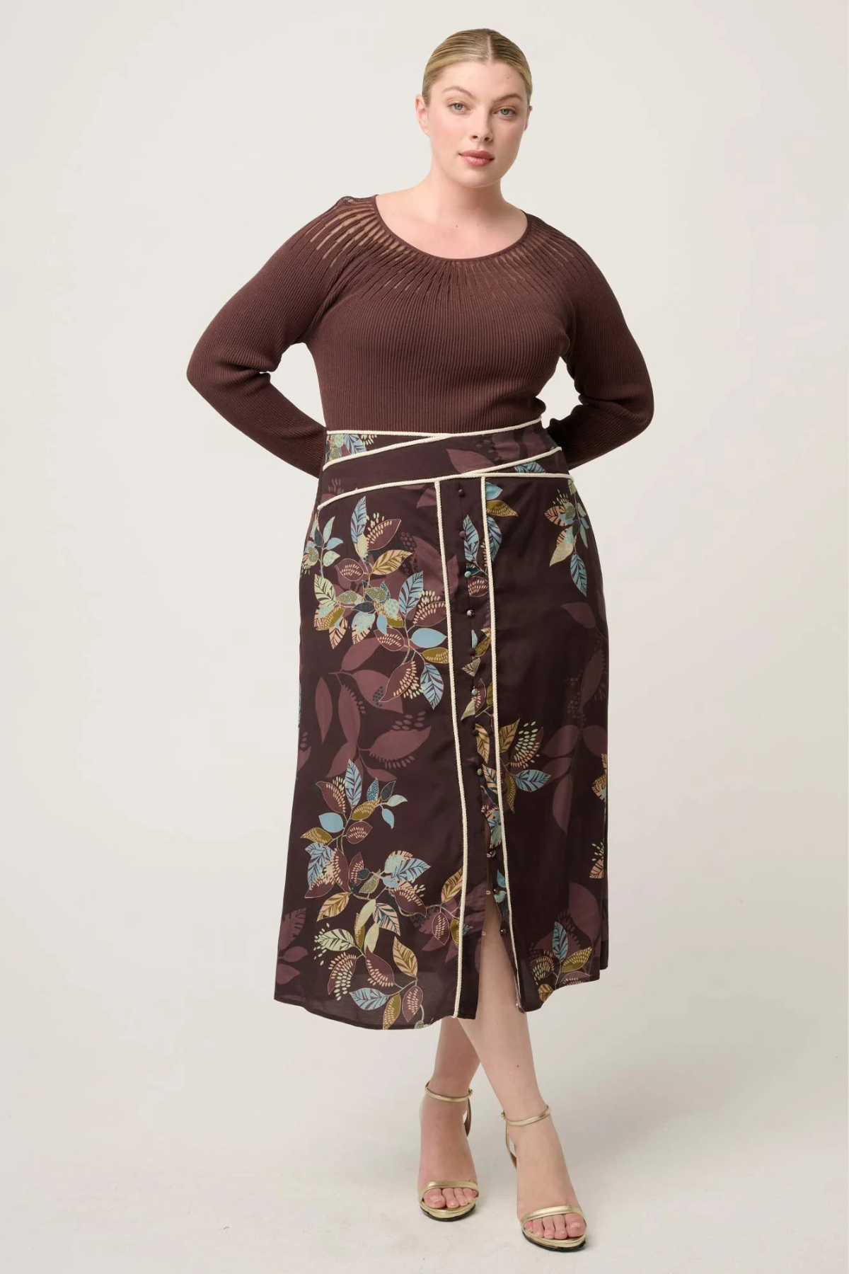Harper Skirt Ember Vines