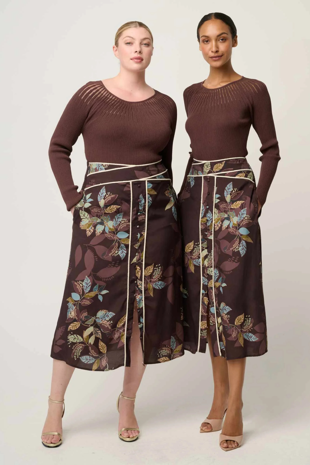 Harper Skirt Ember Vines