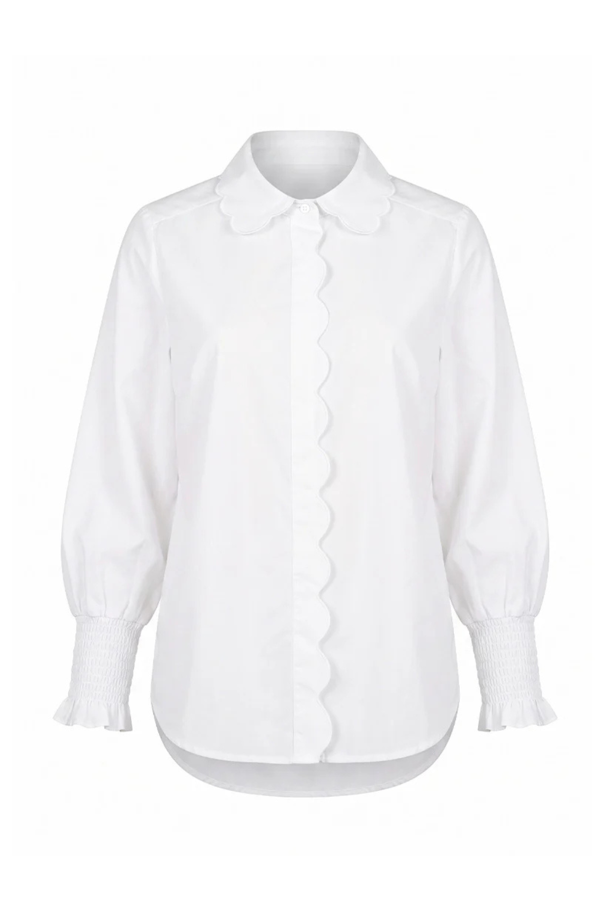 Petal Blouse White