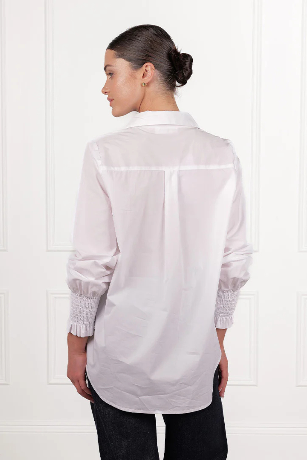 Petal Blouse White