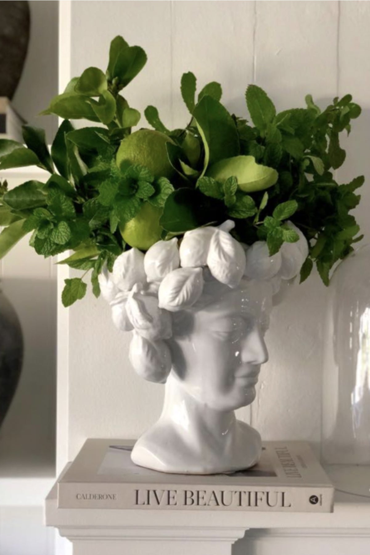 Lemon Head Lady White