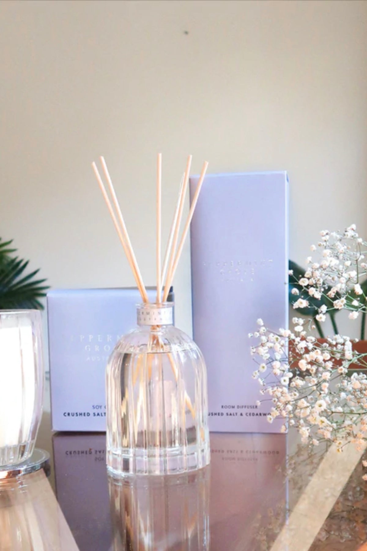 Diffuser Crushed Salt and Cedarwood