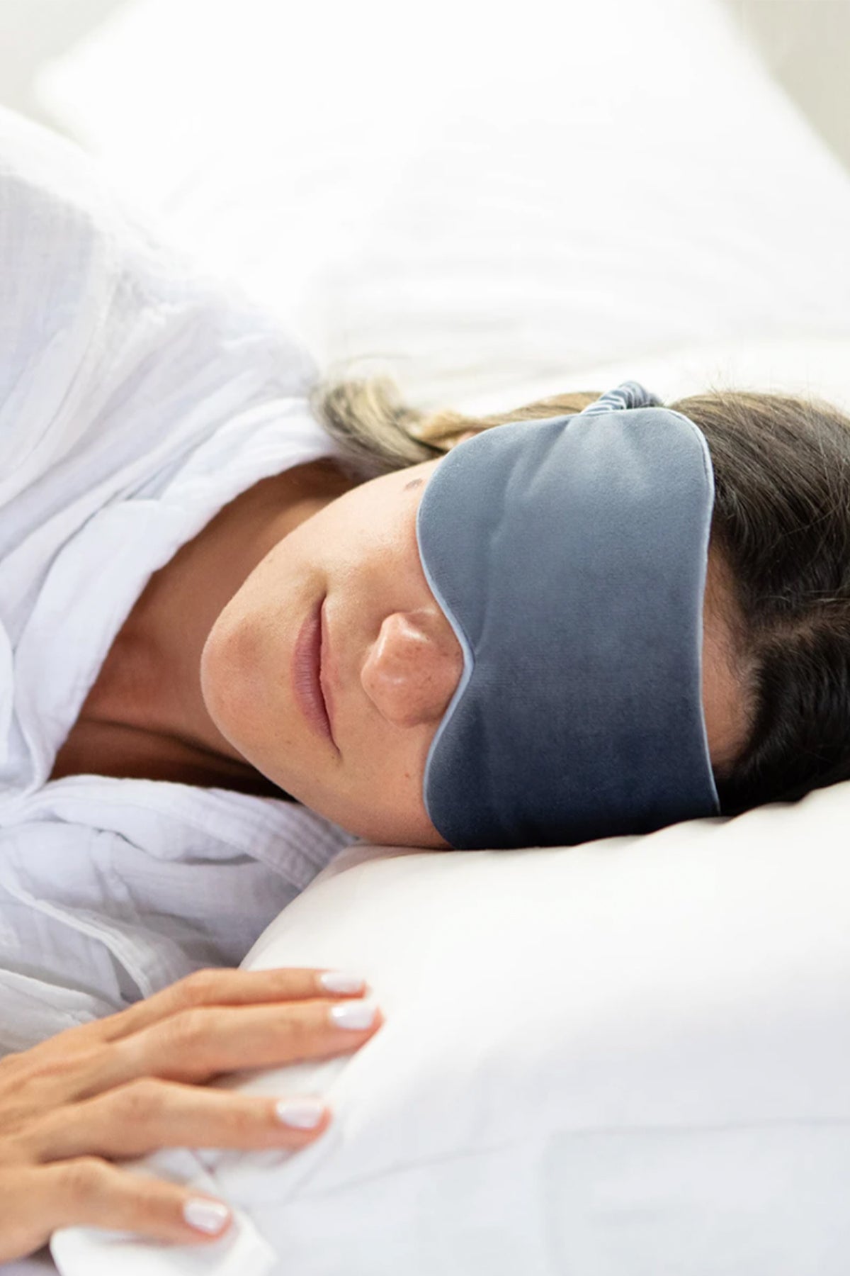 Luxe Velvet Eye Mask Storm
