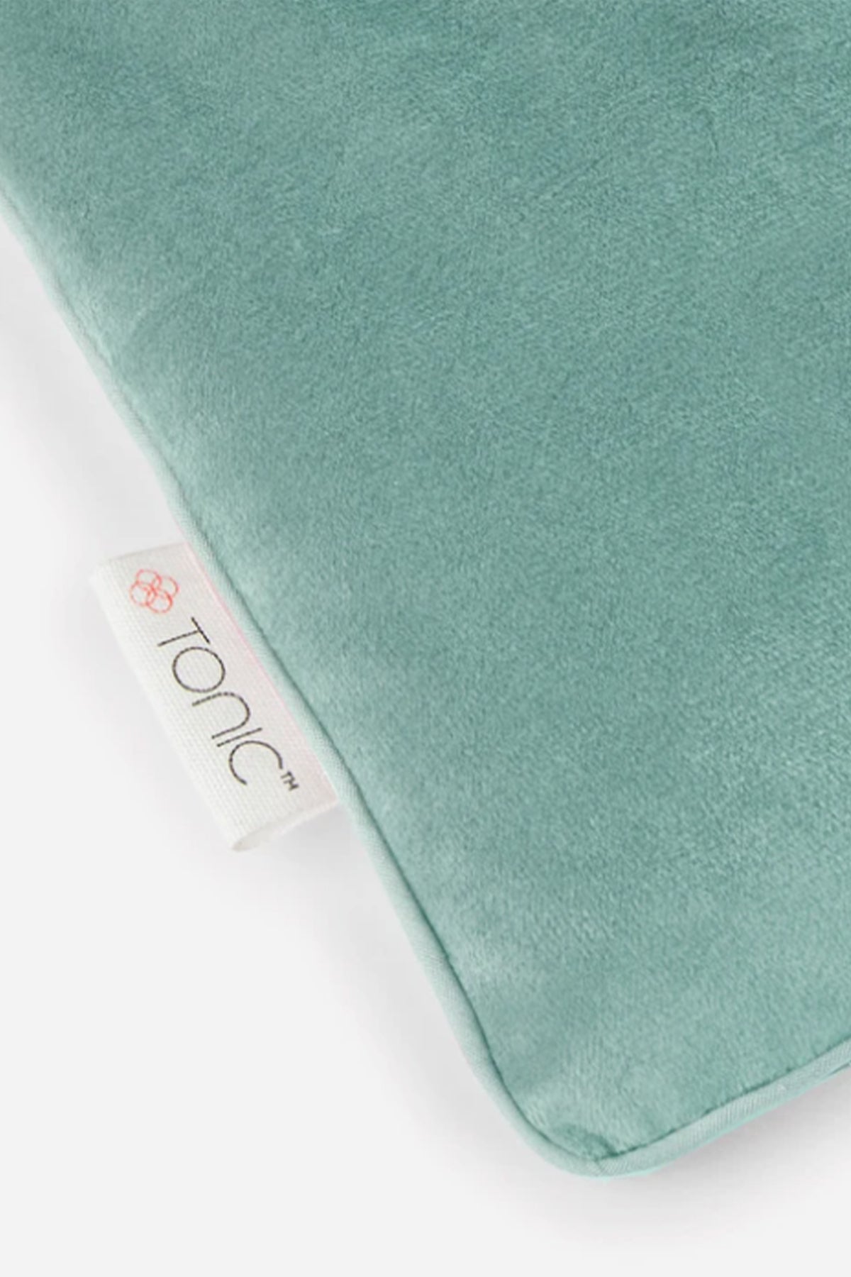 Luxe Velvet Heat Pillow Seafoam