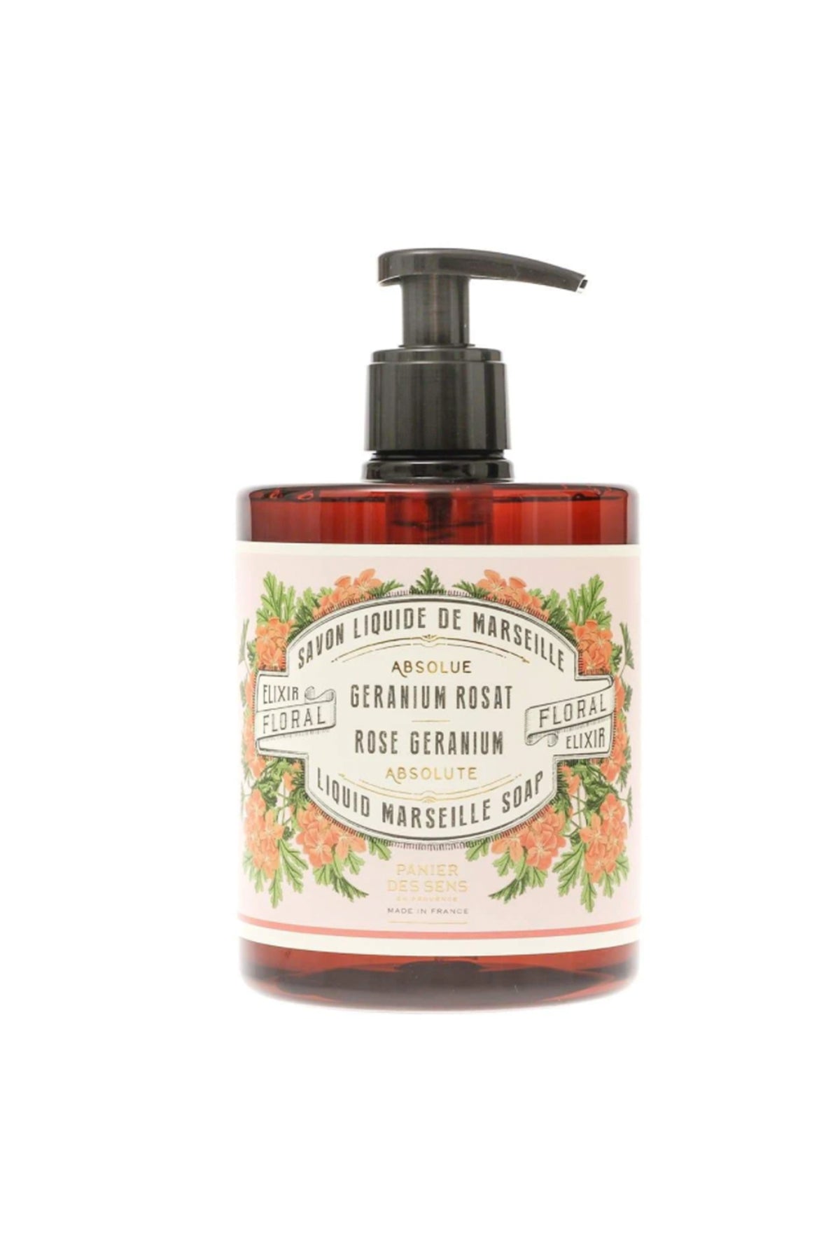 Rose Geranium Marseille Liquid Soap