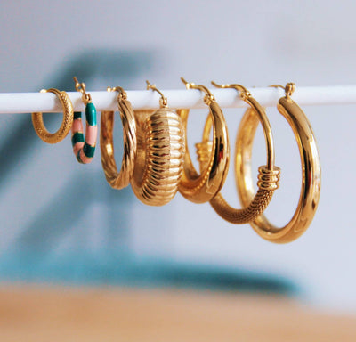 Creole Gold Earring Hoops