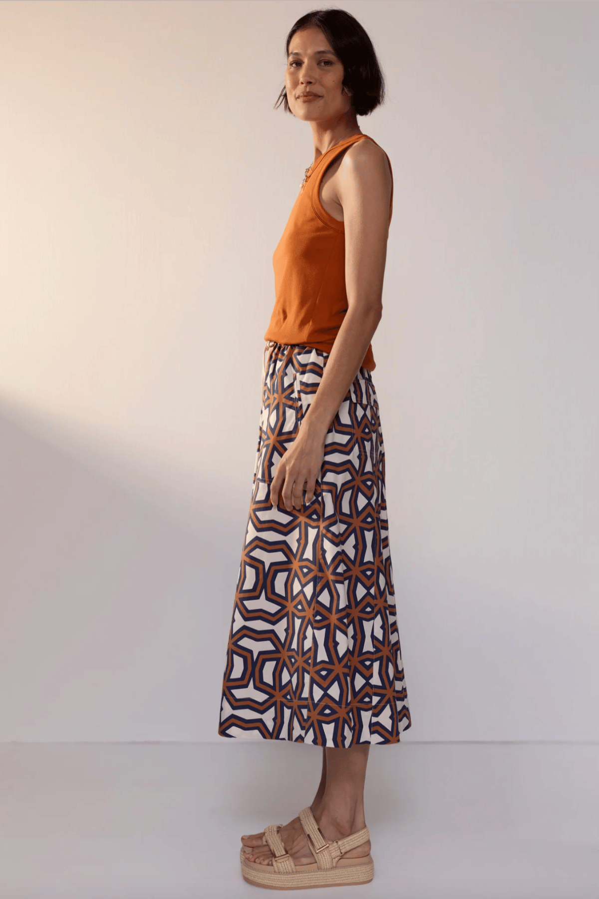 Hali Print Skirt