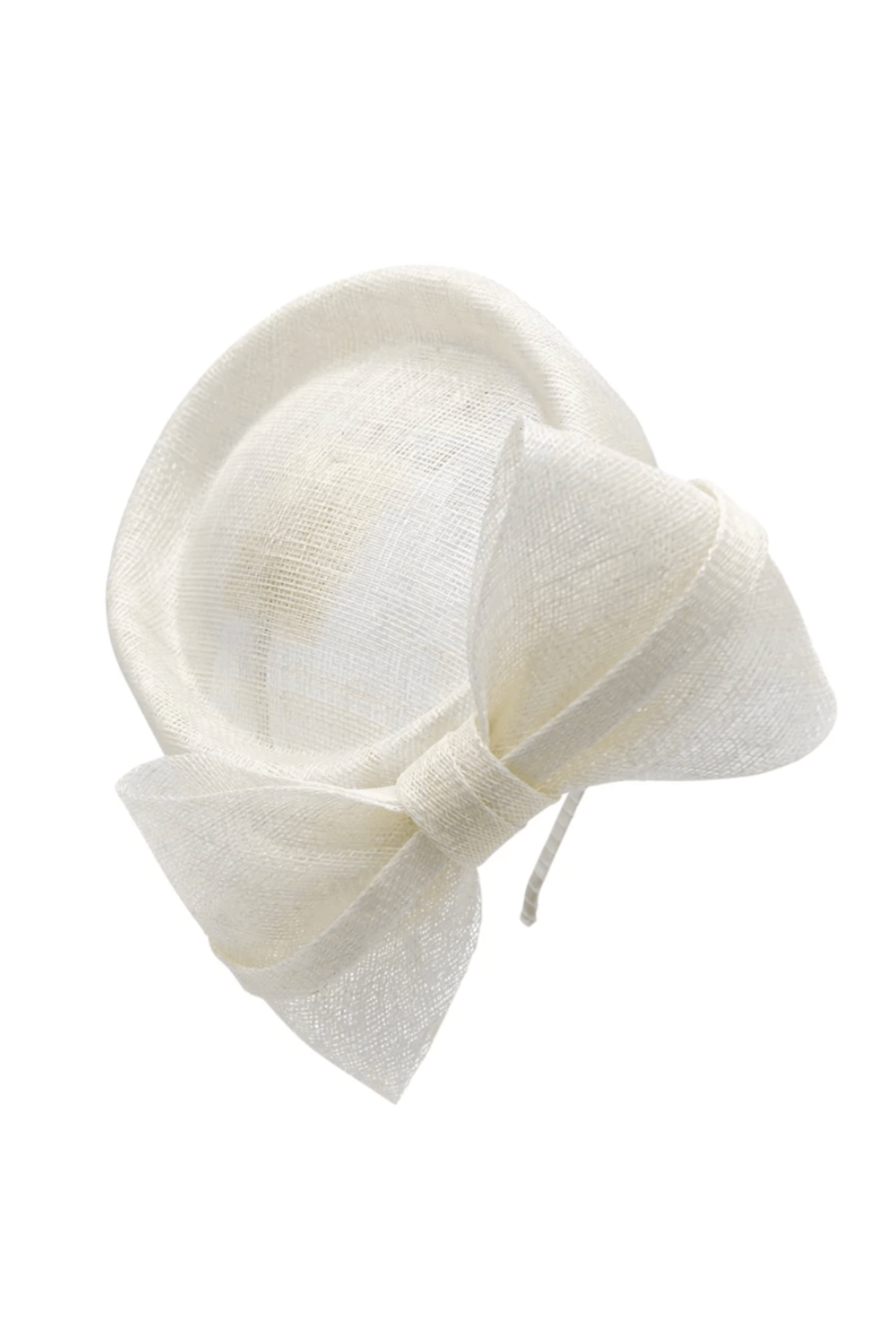 Juliet Fascinator in White