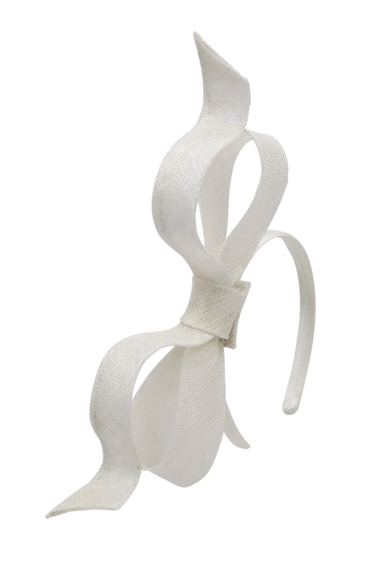 Sutton Fascinator in White