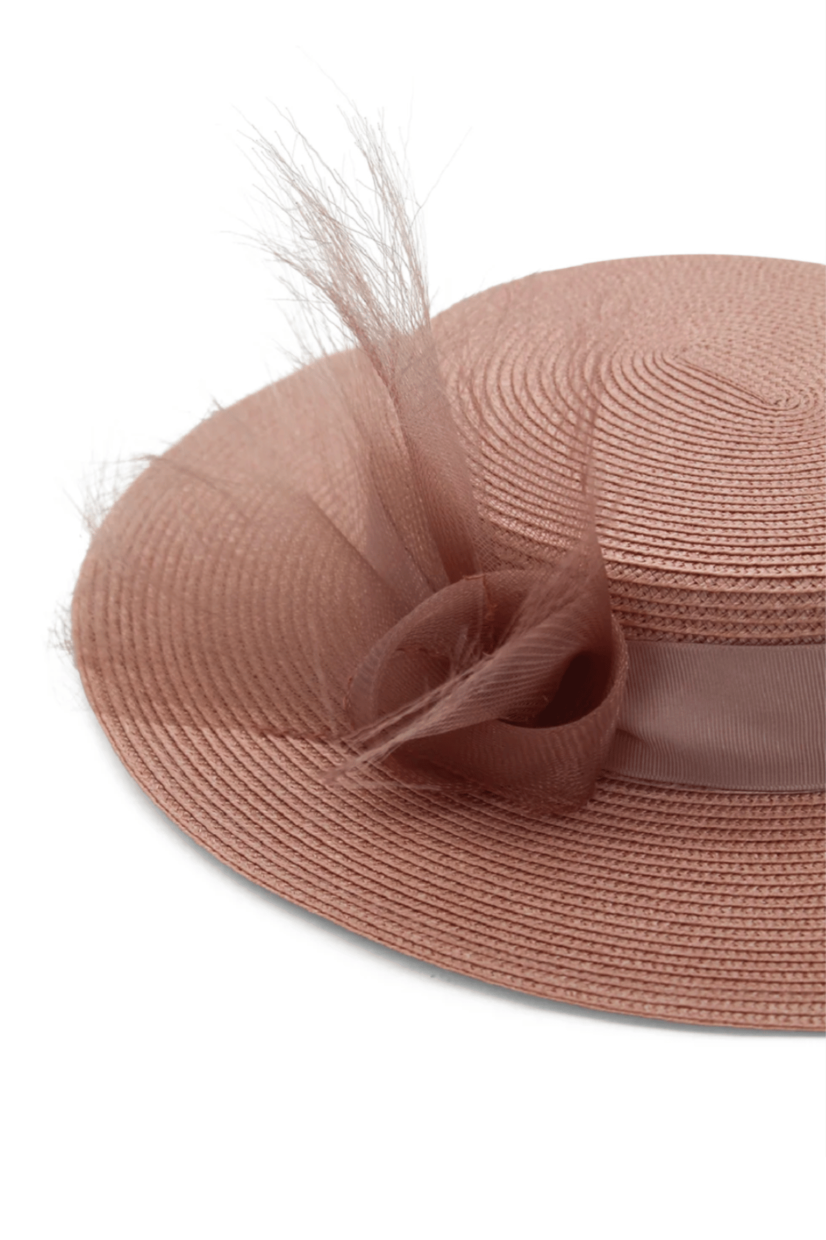 Nala Racewear Boater in Blush Pink