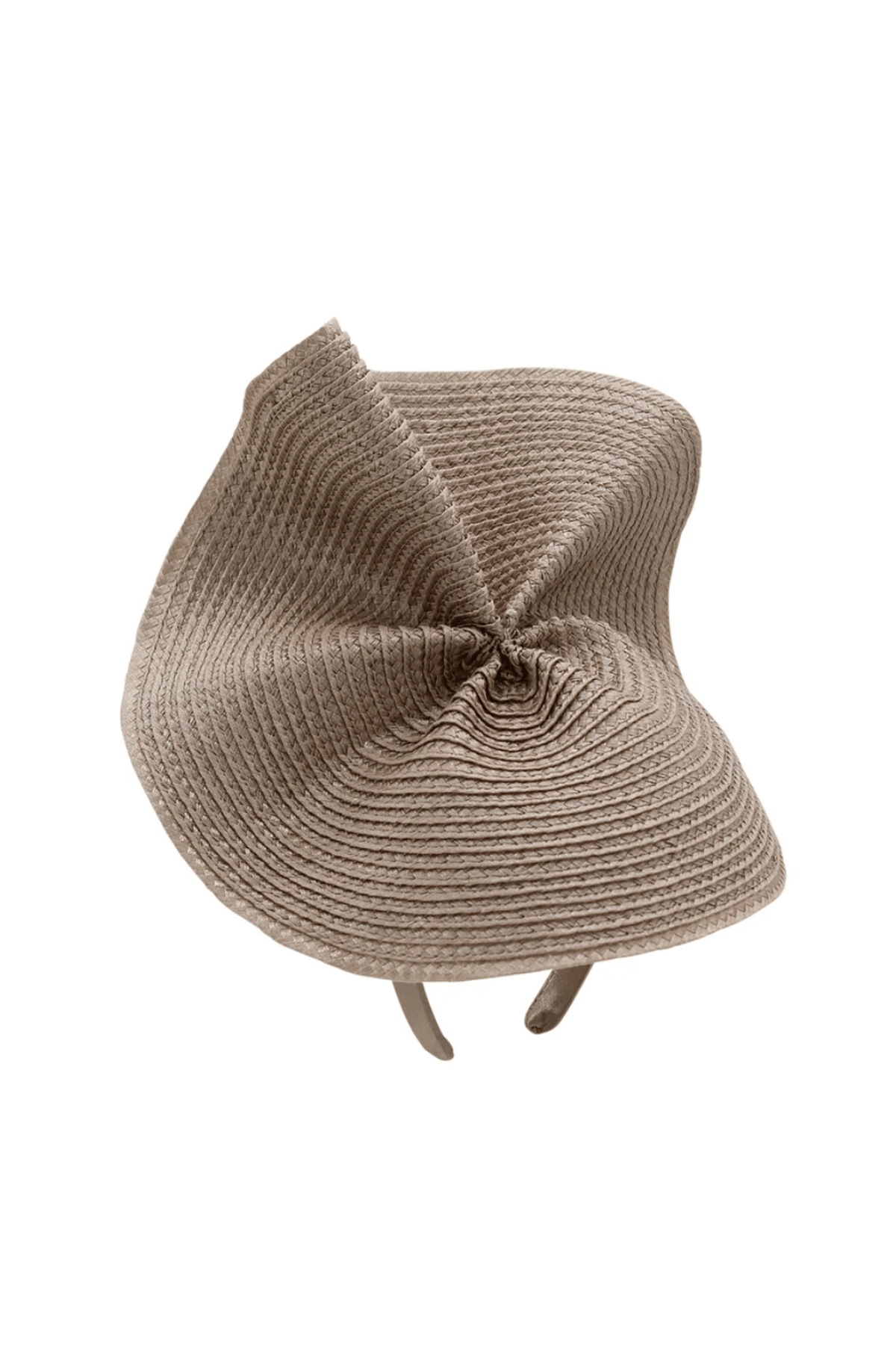Zaria Fascinator in Beige