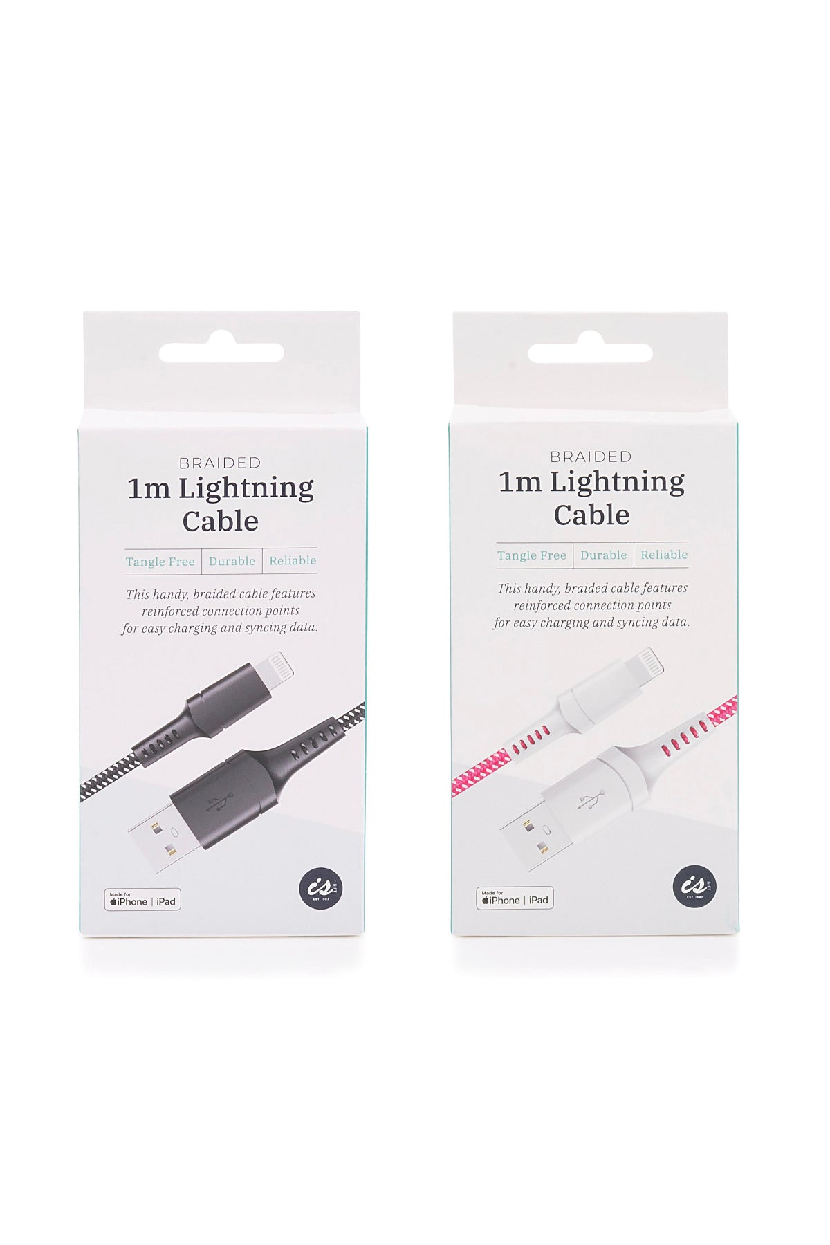 1m USB A to Lighting Charger