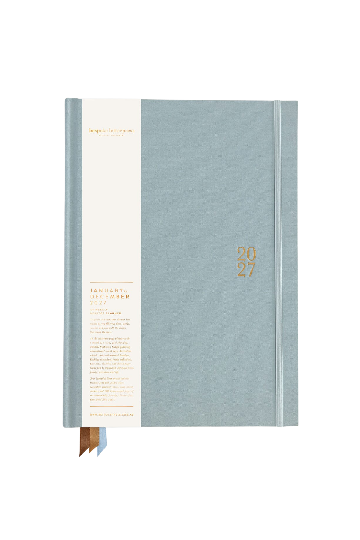 2027 Desktop A4 Planner Belvedere