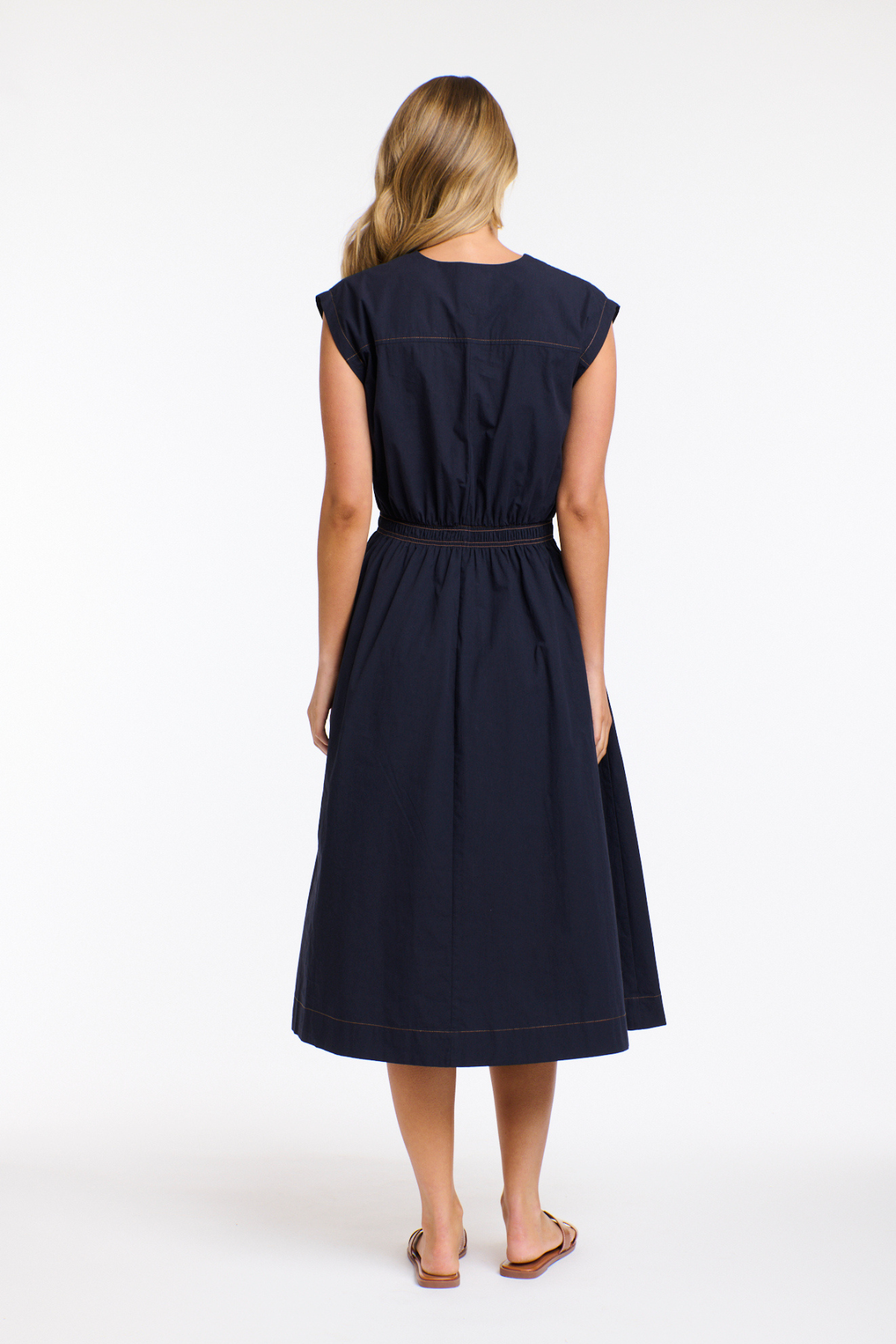 Cooper Contrast Stitch Dress