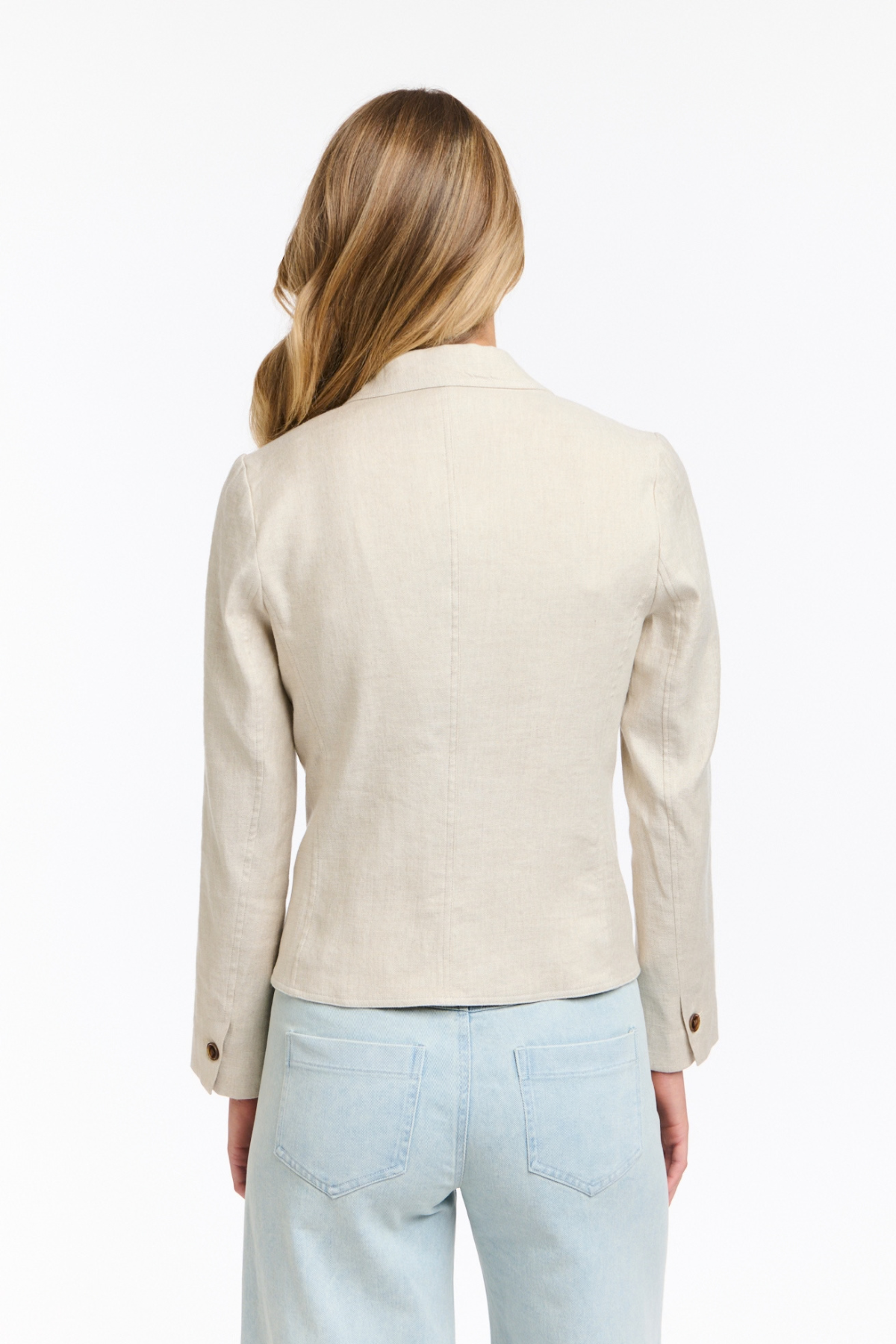 Maison Linen Blazer Natural