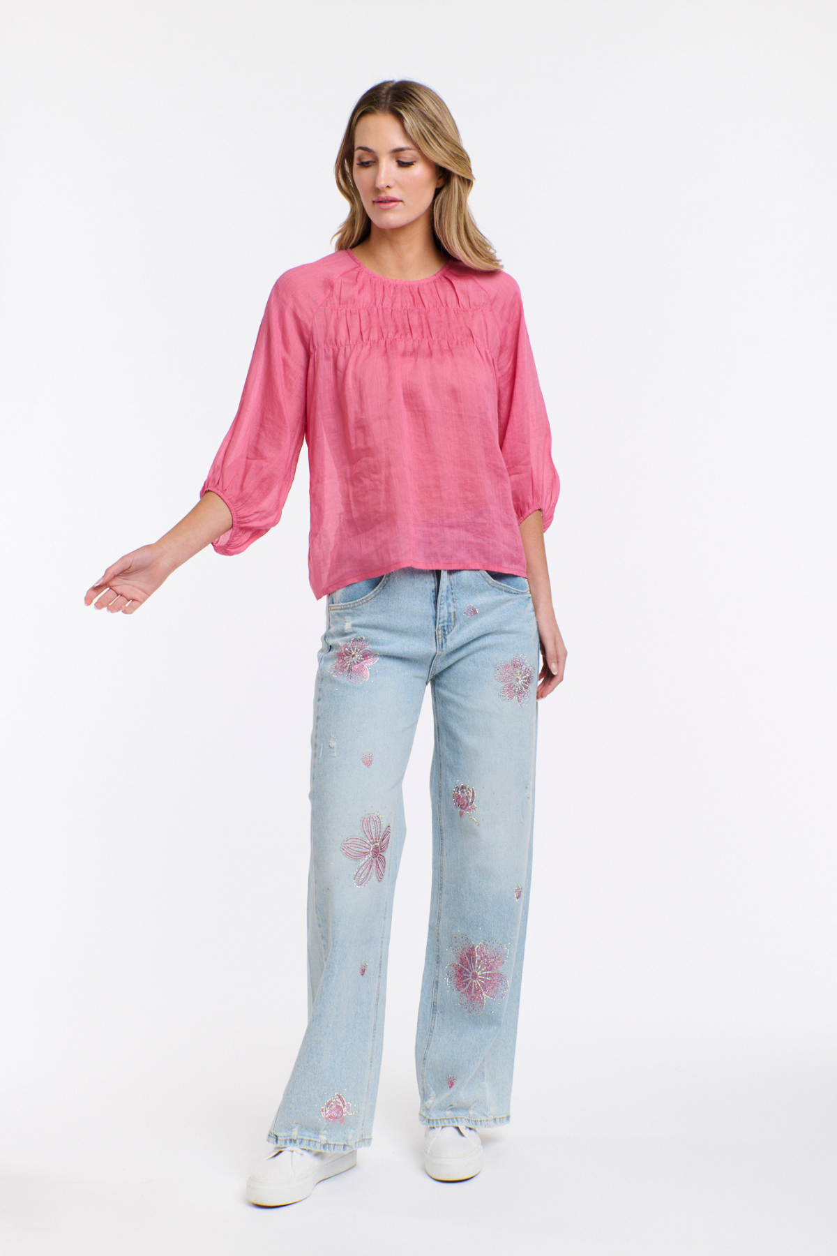 Pink Sparkle Jean