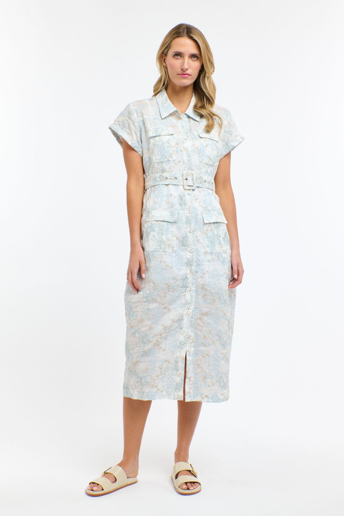 Amelia Embroidered Dress