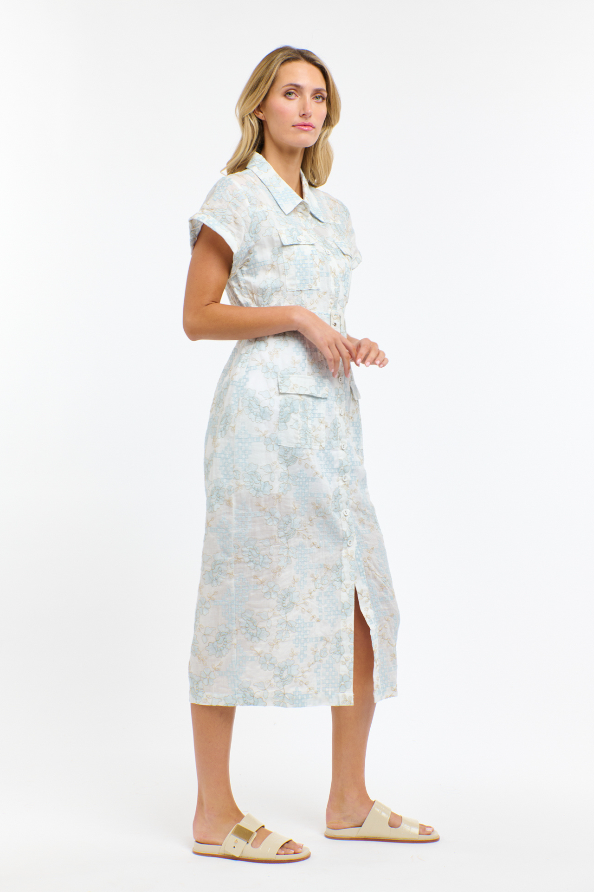 Amelia Embroidered Dress