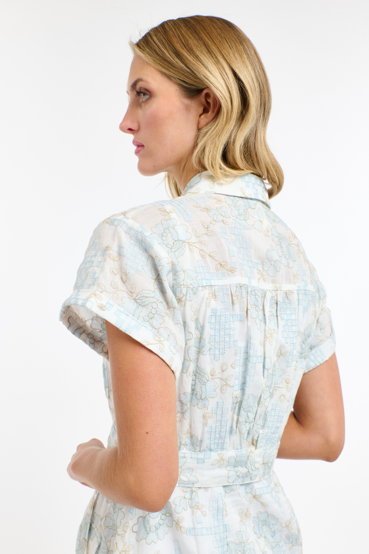 Amelia Embroidered Dress