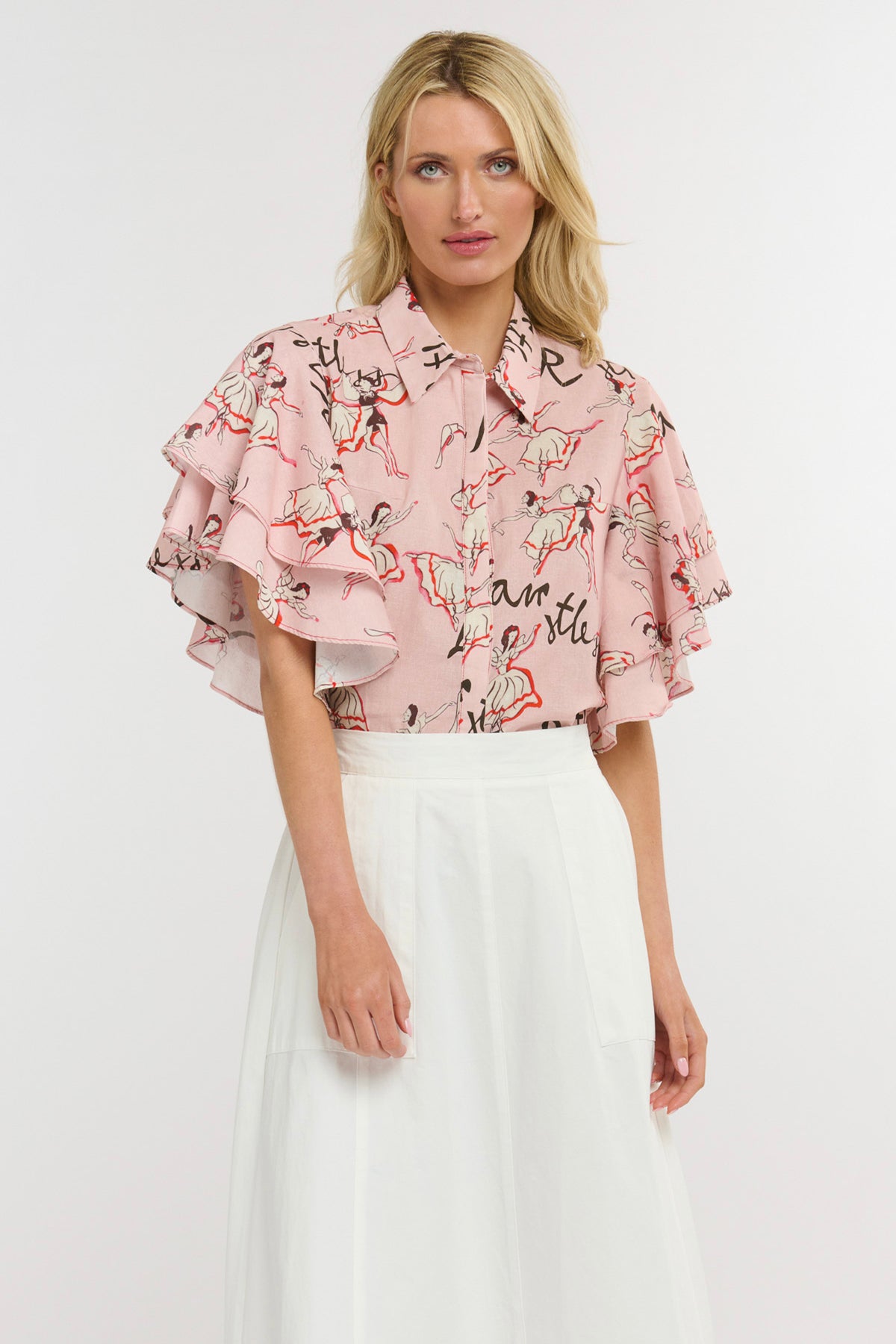 Bloom Shirt Ballet Pink