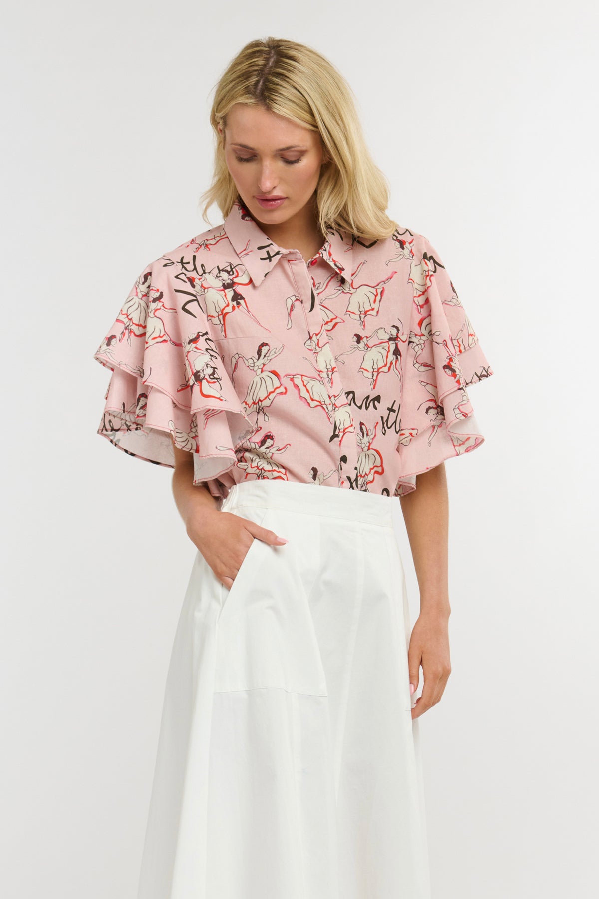 Bloom Shirt Ballet Pink