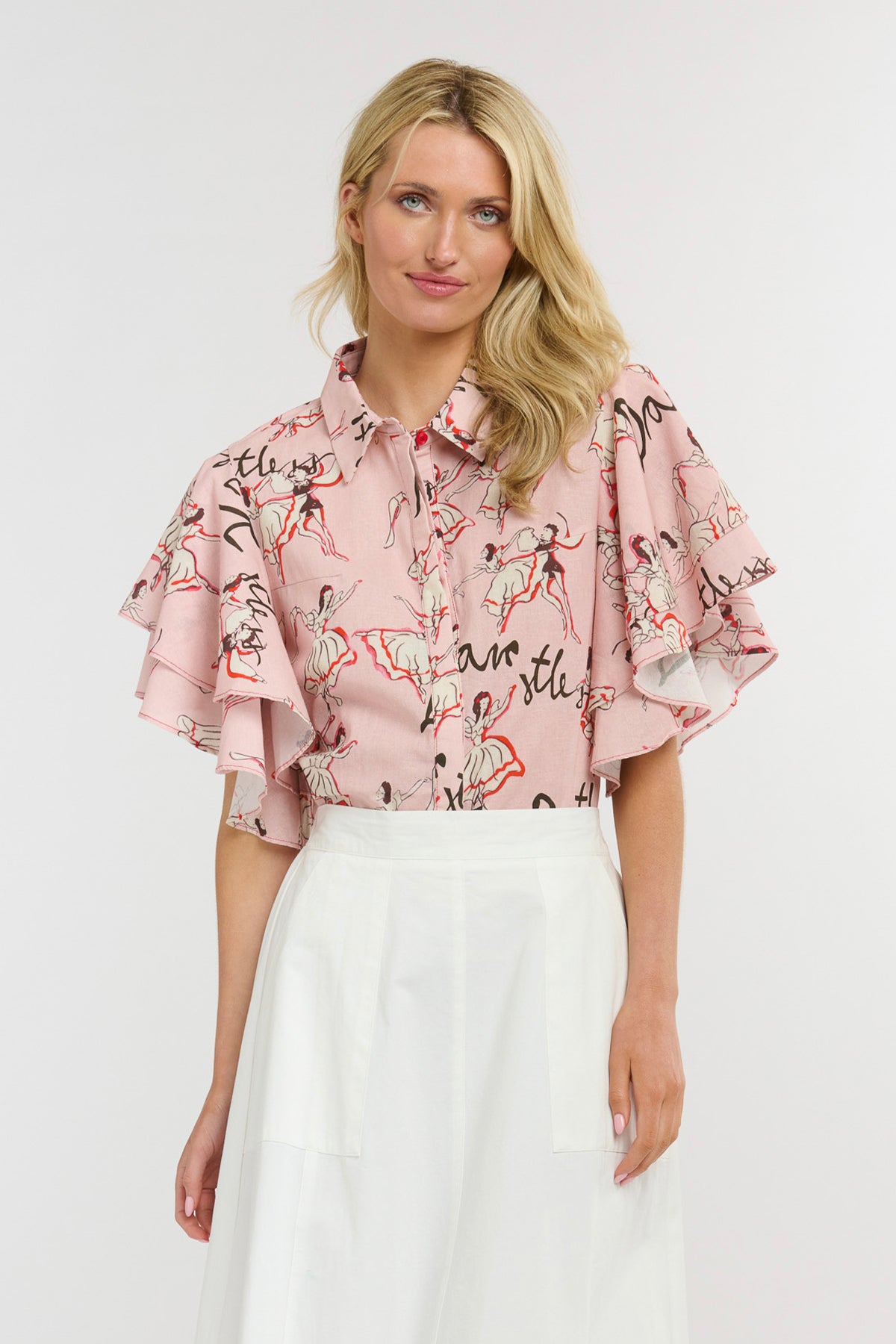 Bloom Shirt Ballet Pink