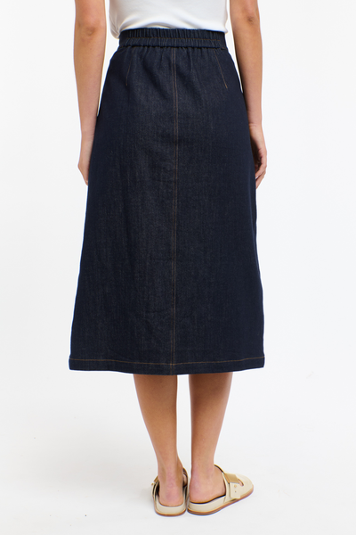 Carrie Denim Skirt Indigo