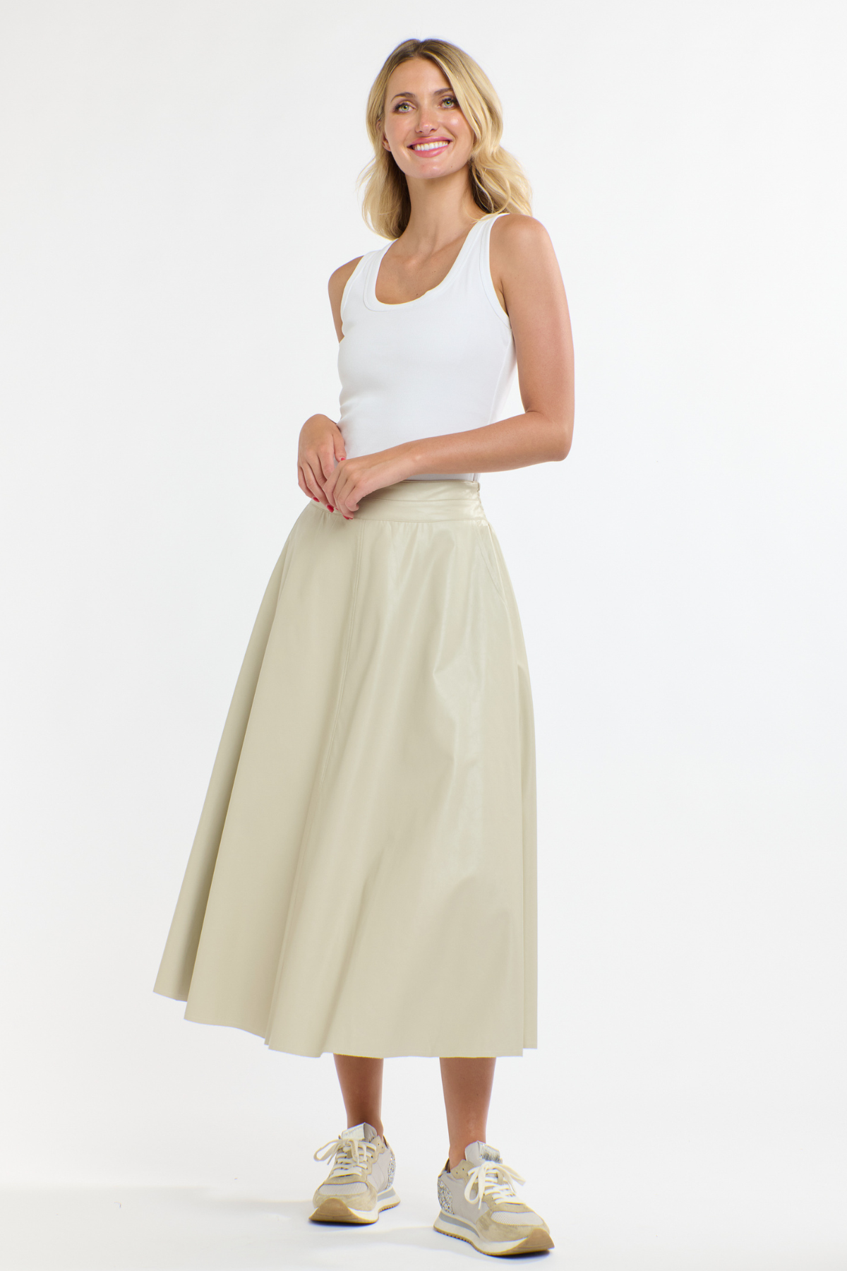 Dakota Skirt Parchment