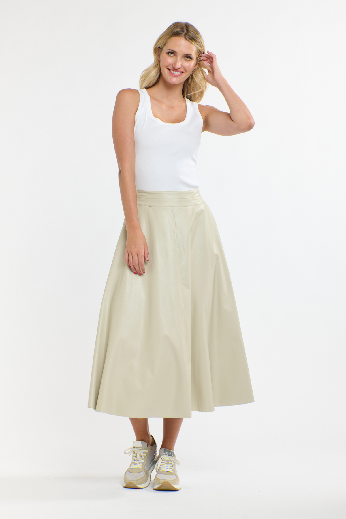 Dakota Skirt Parchment