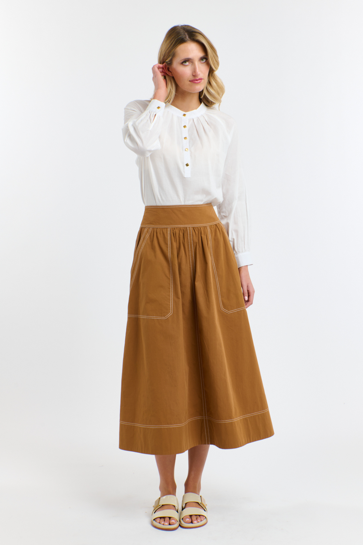 Marion Skirt Butterscotch