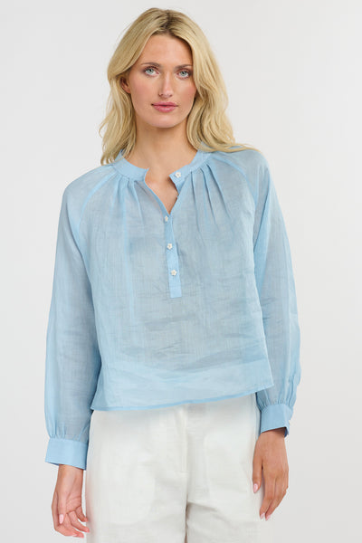 Natalia Blouse Powder Blue