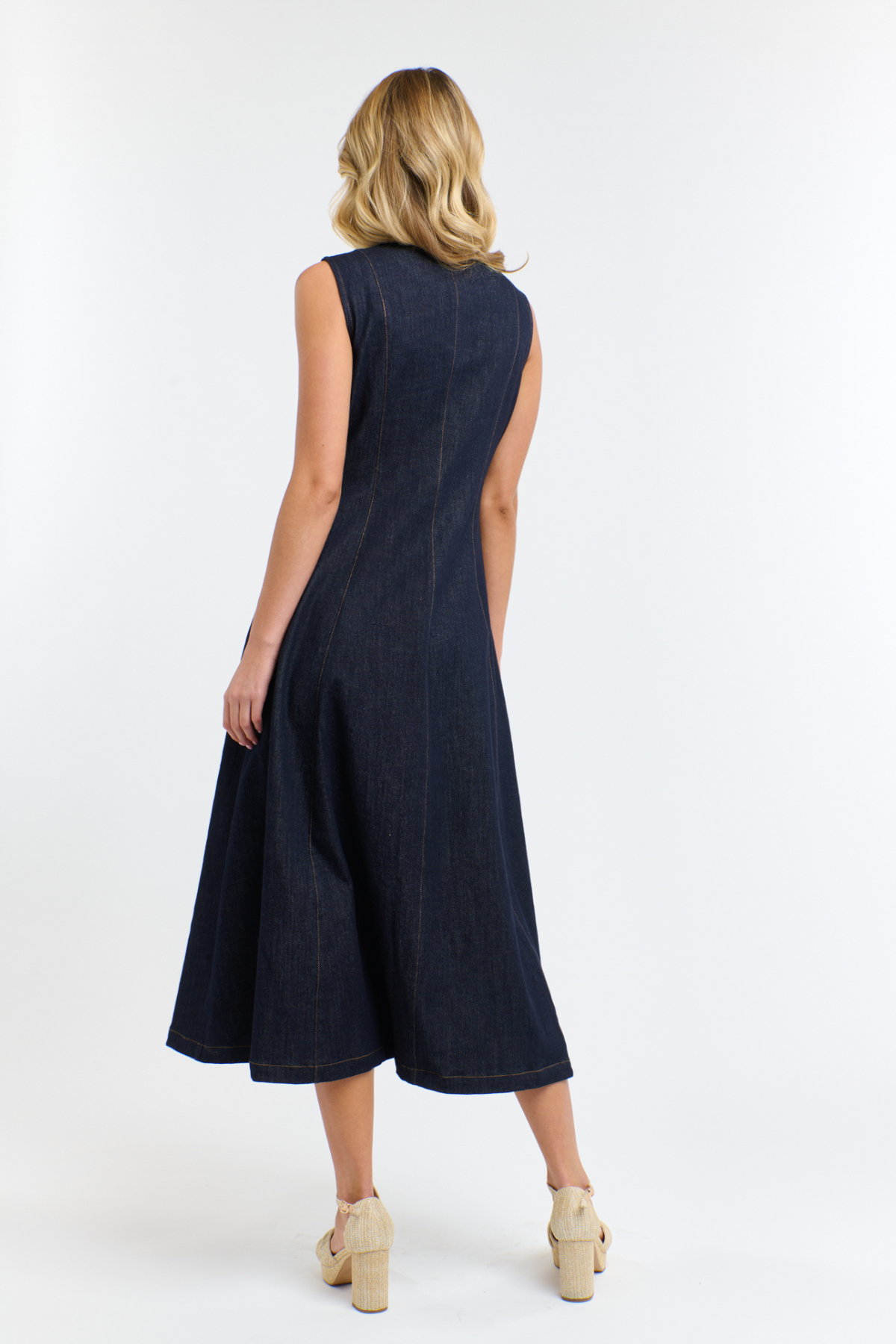 Olsen Denim Zip Dress
