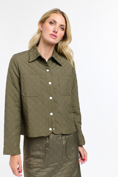 Quilted Jacket Khaki