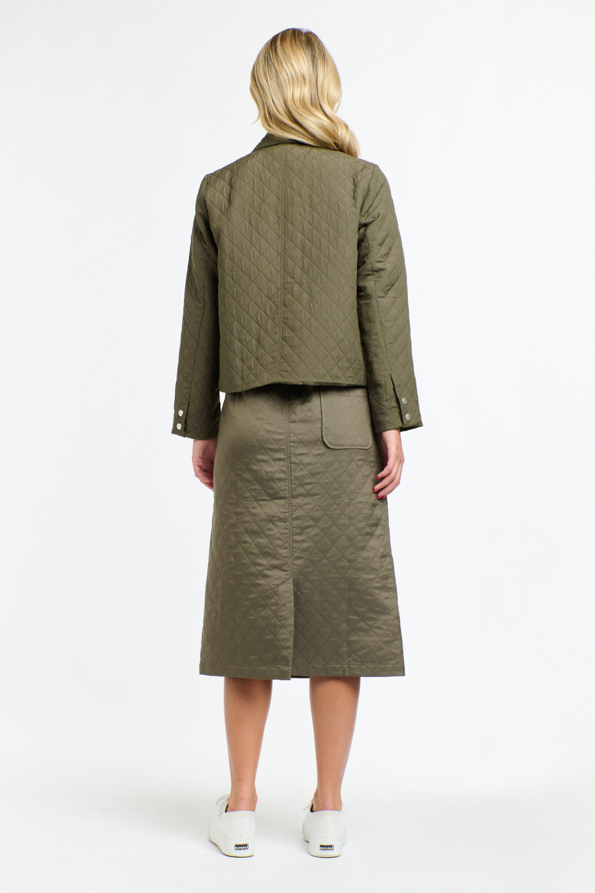Quilted Jacket Khaki